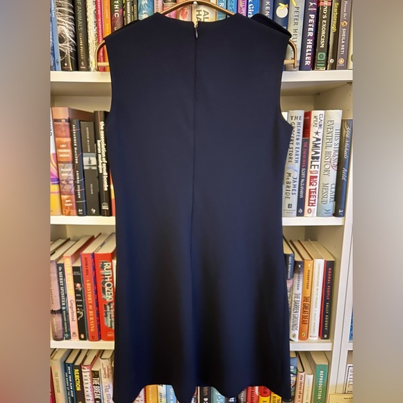 NWOT Calvin Klein Navy Blue Sleeveless Mini Dress Sz 4 - Picture 4 of 4